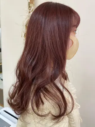 ロング カラー ヘアアレンジ 銀座メンズ専門🖤 叶奈々のヘアスタイル