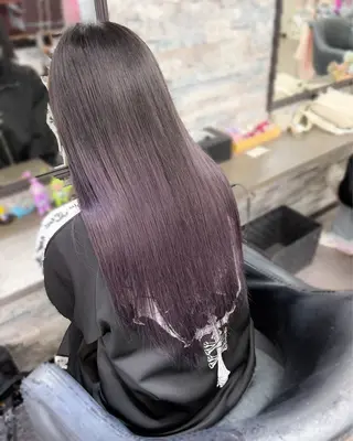 ロング ハイトーンエクステ 🎩カズキ🎩のヘアスタイル