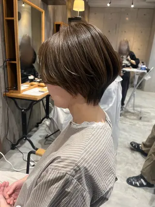 ショート カラー haruka ♡レイヤー/透明感のヘアスタイル