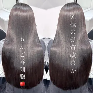 ロング 髪質改善🪞 美髪縮毛矯正🪞城のヘアスタイル