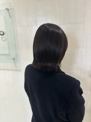 ショート yui🥀/ボブ /ブリーチなしカラーのヘアスタイル