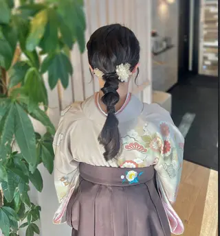 ヘアアレンジ AmiDA 常光のヘアスタイル