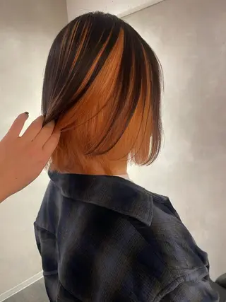 ミディアム EIGHT 中川原 菜々子のヘアスタイル