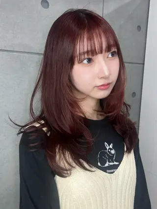 セミロング カラー misato 🌙のヘアスタイル