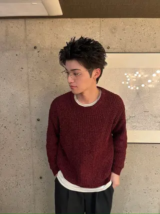 ショート メンズ 永井駿祐【平尾 薬院】メンズカットのヘアスタイル