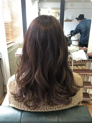 ロング カラー 増山 大起のヘアスタイル