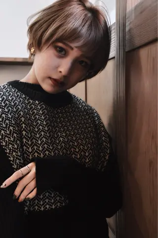ショート yamamoto yutaroのヘアスタイル