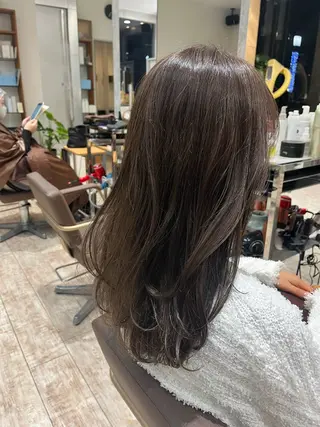 ロング カラー 小顔似合わせカット/ レイヤー/maiのヘアスタイル