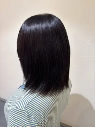 ミディアム カラー Noel .⋆𝜗𝜚のヘアスタイル