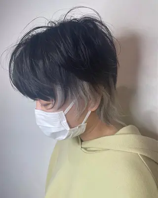 ショート カラー Cecil hair なんば店のヘアスタイル