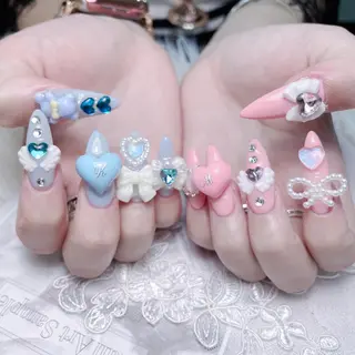 ネイル princess スカルプ専門店のネイルデザイン