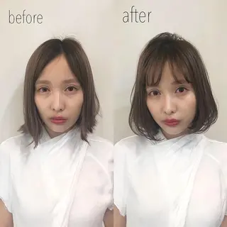 ショート カラー ヘアアレンジ KONOMI スタイリストのヘアスタイル