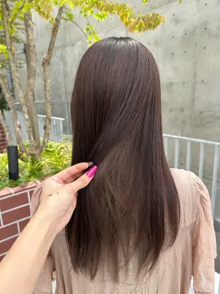 カラー 中村 真珠のヘアスタイル