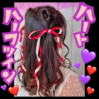 ロング ヘアアレンジ J (ジュリ)のヘアスタイル