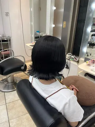 ショート 韓国レイヤー×モテ髪 /MITSUKI🤍のヘアスタイル