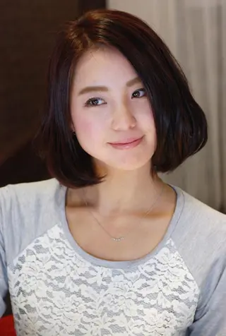 ミディアム カラー 長谷川 浩章のヘアスタイル
