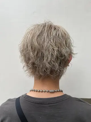 ショート カラー ヘアアレンジ メンズ 美髪/透明感/レイヤ ーTATSUKI☘️のヘアスタイル