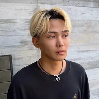 ショート カラー メンズ 《メンズ特化》 金森翔也のヘアスタイル