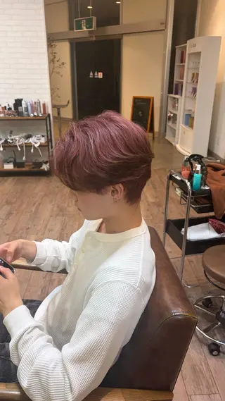 カラー メンズ 小野 さくらのヘアスタイル