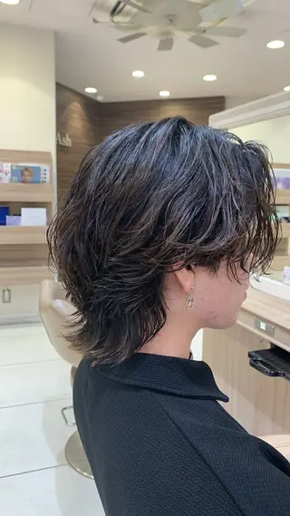 メンズ Ash元住吉 クサカハルトのヘアスタイル