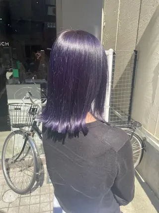 ミディアム カラー 吉村 夏椰のヘアスタイル
