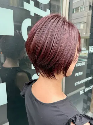 ショート Okazaki Tatsuyaのヘアスタイル