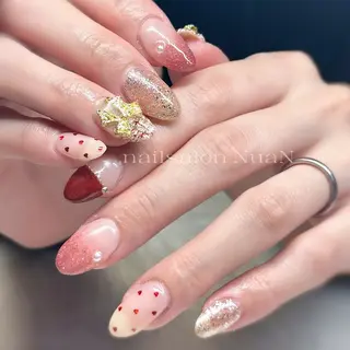 ネイル NuaN ミニモ停止中のネイルデザイン