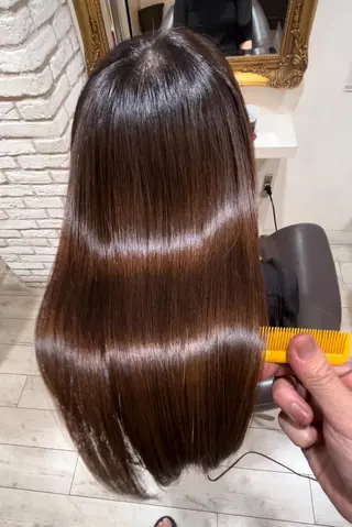 ロング カラー 🦄🫧‪透明感 絹髪特化🫧🍓のヘアスタイル