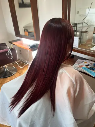 ロング カラー 大瀬 敬子🌿のヘアスタイル