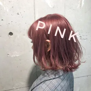 ミディアム カラー YU-KA ✂︎Rico.のヘアスタイル