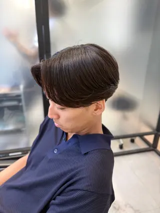 メンズ ✅曲がる縮毛矯正・ メンズ縮毛/森隆之介のヘアスタイル