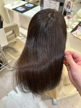 ロング 髪質改善・縮毛矯正 濱　泰賀のヘアスタイル