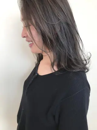 ミディアム カラー 髪質改善サロン ARCHE野瀬冬馬のヘアスタイル