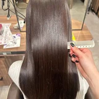 ロング カラー 🩵ྀི縮毛矯正/ Chimomoのヘアスタイル