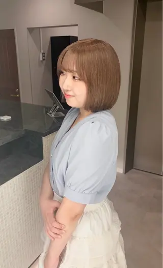 ショート 光岡 玲遠のヘアスタイル