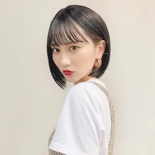 ショート カラー パーマ KONOMI スタイリストのヘアスタイル
