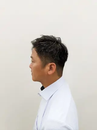 ショート メンズ 角谷 貫太郎のヘアスタイル