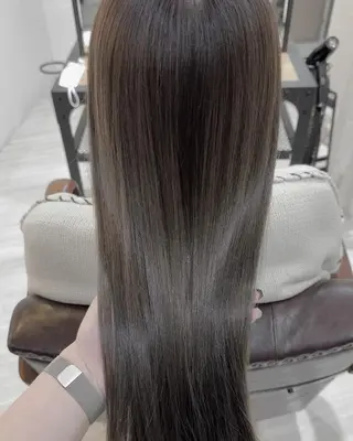 ロング 似合わせバランス得意 青野さくらのヘアスタイル