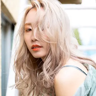 セミロング カラー チダアキフミ Ash大森のヘアスタイル