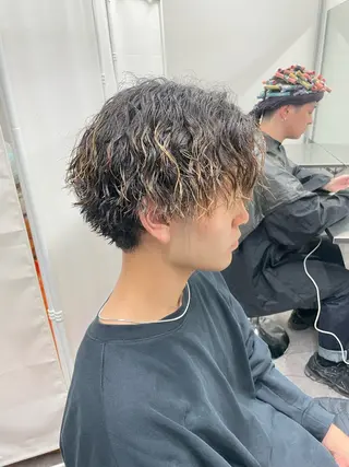 カラー パーマ メンズ 満足度◎パーマ特化 店長/HIROKIのヘアスタイル