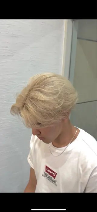 カラー メンズ 河野 大輝のヘアスタイル