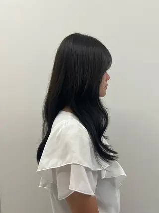 ロング ハイトーン /愛子のヘアスタイル