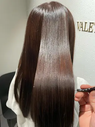 ロング カラー 髪質改善艶髪特化 二瓶 海人のヘアスタイル
