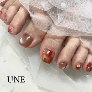ネイル UNE.【ユヌ】 Jr.NANAのネイルデザイン