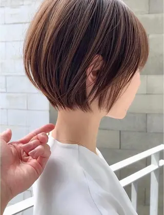 ショート 福本 可奈子のヘアスタイル