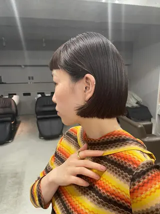 ショート 吉田一輝 外国人パーマのヘアスタイル