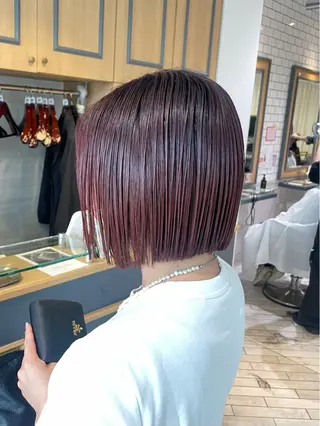 ショート 山内 愛可のヘアスタイル