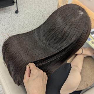 🌻 銀座水素ケア 🌻 只腰 花のヘアスタイル