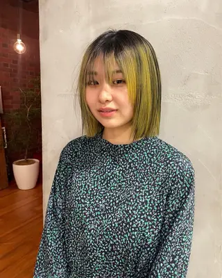 ショート カラー 堀籠 あかりのヘアスタイル