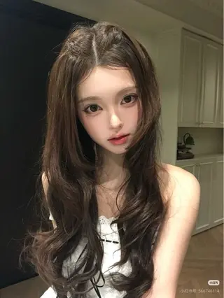 ロング カラー 🤍韓国艶ワンホン ヘアMayu🤍のヘアスタイル